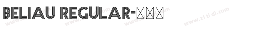 Beliau Regular字体转换 Beliau Regular字体转换